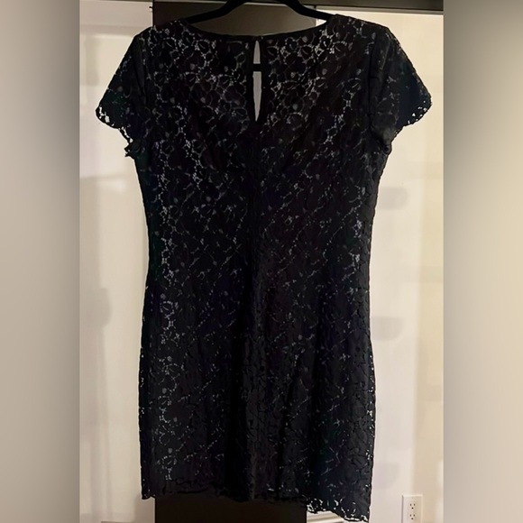 Talula Oji Black Lace Short Shift Dress Size Small - Picture 3 of 3